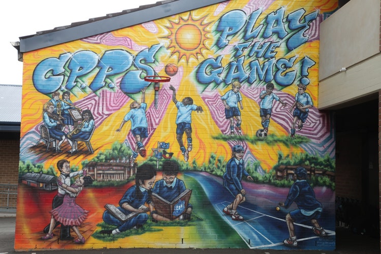 Clemton Park PS school mural